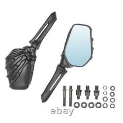 Mirror Skeleton Hand for Harley Street Glide/ Special black