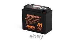 Motobatt AGM Battery For Harley Davidson FXDB 1690 Dyna Street Bob ABS 2014