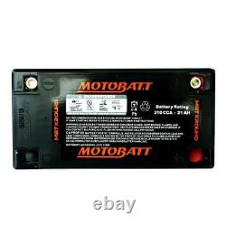 Motobatt Battery for Harley Davidson DYNA 1450 STREET BOB FXDB-I GX 2006 AGM
