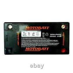 Motobatt Battery for Harley Davidson SOFTAIL 1800 STREET BOB FXBB 2018-2021 AGM