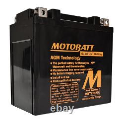 Motobatt Heavy Duty Battery for Harley Davidson XG 750 STREET ROD 2018-2020 AGM