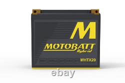 Motobatt Hybrid Battery for Harley Davidson DYNA 1450 STREET BOB FXDB-I GX 2006
