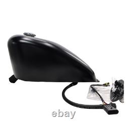Motorcycle Petrol Gas Fuel Tank 12L Fit For Harley-Davidson Street 750 Black