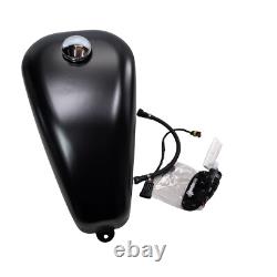 Motorcycle Petrol Gas Fuel Tank 12L Fit For Harley-Davidson Street 750 Black