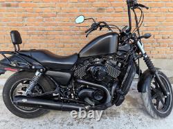 Motorcycle Petrol Gas Fuel Tank 12L Fit For Harley-Davidson Street 750 Black