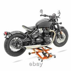 Motorcycle lift XL for Harley Davidson Street 750 Orange Scissor Jack