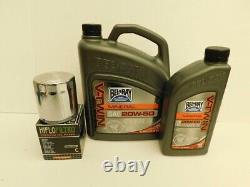 Oil Change Kit HarleyDavidson V-Rod Night Street Rod BelRay 20W-50 + Chrome