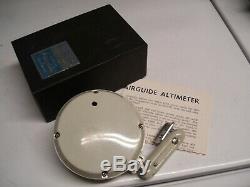 Original vintage 1950s Auto altimeter gauge barometer nos altitude part old car