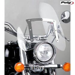 PUIG Fairing Custom Chopper Clear H-D 1450 FXDB Street Bob 2007-2018