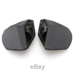 Pair Tour Pak Rear Trunk Pod Speaker Pods For Harley Touring Street Glide 14-up