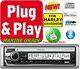 Plug And Play For 98-13 Harley Marine Kenwood CD Bluetooth Usb Stereo Pkg Opt XM