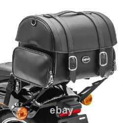 Rear Bag for Harley Davidson Dyna Fat / Street Bob passenger tail FP
