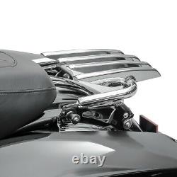 Rear Luggage Rack + Docking Kit XB for Harley Davidson Touring 09-13 chrome
