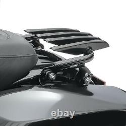 Rear Luggage Rack + Docking Kit for Harley Road King Classic 09-13 XB black