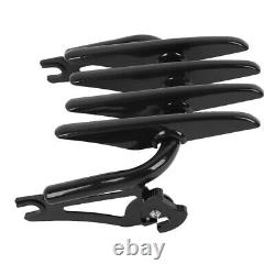 Rear Luggage Rack + Docking Kit for Harley Road King Classic 09-13 XB black