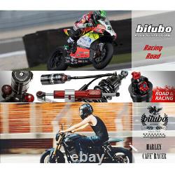 Rear Shock Absorbers Bitubo Hd037wmb03 Harley Davidson Fxdba Dyna 103 Street