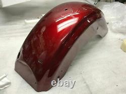 Red Hot Sunglo Harley Rear Fender 2009 Up Flhx Road Street Glide