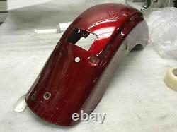 Red Hot Sunglo Harley Rear Fender 2009 Up Flhx Road Street Glide