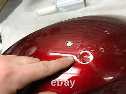 Red Hot Sunglo Harley Rear Fender 2009 Up Flhx Road Street Glide