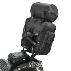 SISSYBAR csxl + Rear Bag For Harley Softail Street Bob 18-20 Luggage Carrier