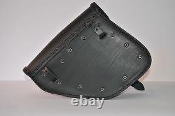 Saddle Bag Harley Davidson Dyna Street Bob Wide Glide Italian Quality Leather