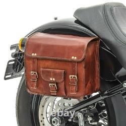 Saddle Bags Pair For Harley Softail Street Bob SV2 6L BR