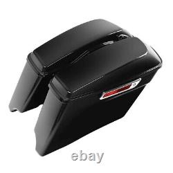 Saddle Bags for Harley CVO Street Glide 14-22 Stretched SC2 black