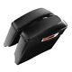 Saddle Bags for Harley CVO Street Glide 14-22 Stretched SC2 black