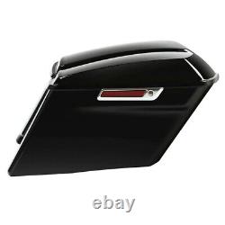 Saddle Bags for Harley CVO Street Glide 14-22 Stretched SC2 black