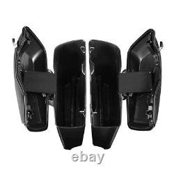 Saddle Bags for Harley CVO Street Glide 14-22 Stretched SC2 black