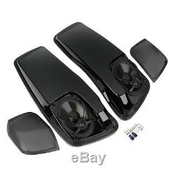 Saddlebag Lids 5X7 Speakers For Harley CVO Electra Street Glide FLHX 2014-2019