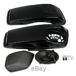 Saddlebag Lids 5X7 Speakers For Harley CVO Electra Street Glide FLHX 2014-2019