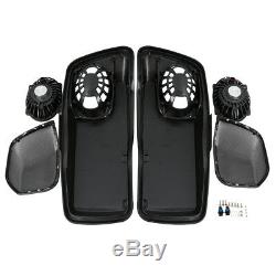 Saddlebag Lids 5X7 Speakers For Harley CVO Electra Street Glide FLHX 2014-2019