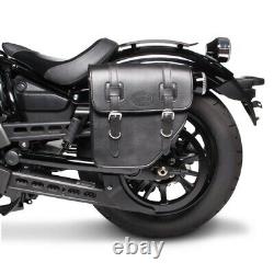 Saddlebags Pair for Harley CVO Pro Street Breakout, Night-Rod Texas black