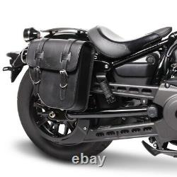 Saddlebags Pair for Harley CVO Pro Street Breakout, Night-Rod Texas black