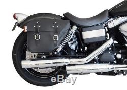 Satteltasche rechts 12L Harley Dyna Fat Bob Street Bob (bis 2017) Buffalo Bag