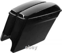 Side Case Stretched Fit for Harley Davidson Electra Street Road Glide 14-22