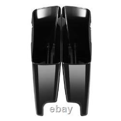 Side Case Stretched Fit for Harley Davidson Electra Street Road Glide 14-22