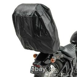Sissy Bar CL Fix + Rear Bag XL For Harley Dyna Street Bob 09-17 Luggage Carrier