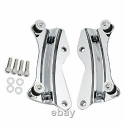 Sissy Bar Vario for Harley Street Glide 09-13 with Docking Kit chrome