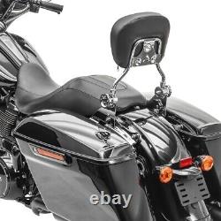 Sissy Bar Vario for Harley Street Glide 14-22 with Docking Kit chrome