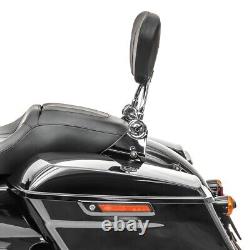 Sissy Bar Vario for Harley Street Glide 14-22 with Docking Kit chrome