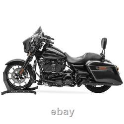 Sissy Bar for Harley CVO Ultra Limited 14-19 detachable-adjustable black