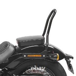 Sissy bar for Harley Davidson Softail Street Bob 18-23 Tampa S black