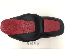 Street Glide HARLEY Touring Seat P52320-11, Red 2008-2018 COVER ONLY