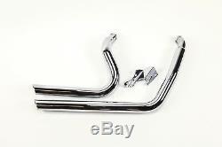 Street Sweeper Exhaust System Harley-Davidson Dyna FXD 2-1/4 Straight Pipes HD