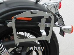 Suitcase carrier L+R for Givi E21 E22 Harley Dyna Street Bob Low Rider side carrier