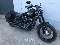 Tool Box Harley Davidson Dynamite Black Right Dyna Street Bob Fat Bob