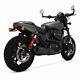 Vance and Hines Hi OutPut Slip-On Black Stepped Exhaust Harley Street 2015-2018