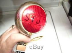 Vintage Stop light tail lamp HARLEY KNUCKLEHEAD FLATHEAD PANHEAD BOBBER HOT ROD